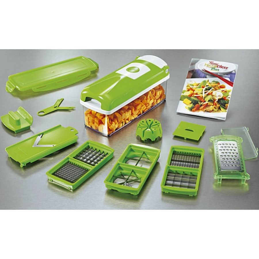 Nicer Dicer Plus Tool 12 Function With Free Gift Milon Slicer